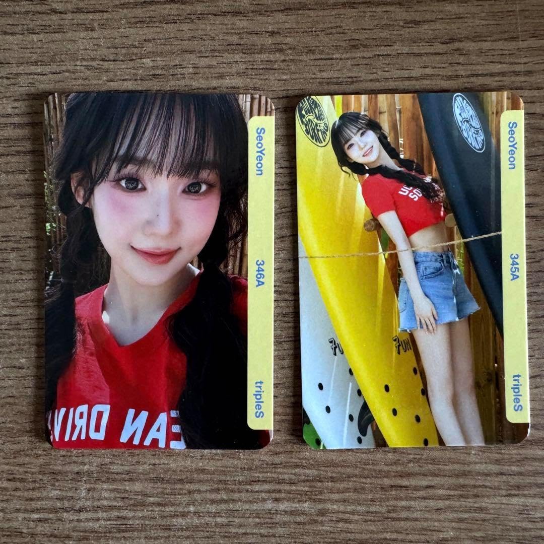 tripleS ユヨン E345 E346 objekt QR未使用品 tripleS ソヨン E345 E346 objekt QR tripleS ユビン E345 E346 objekt